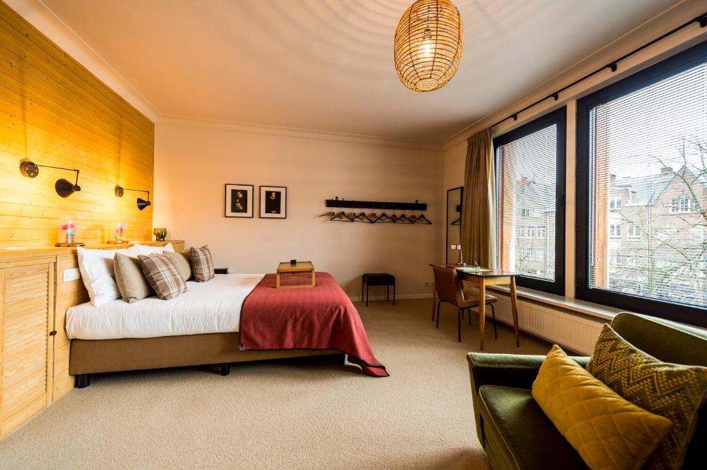 aplace antwerp boutique flats hotel rooms antwerpen slaapkamer