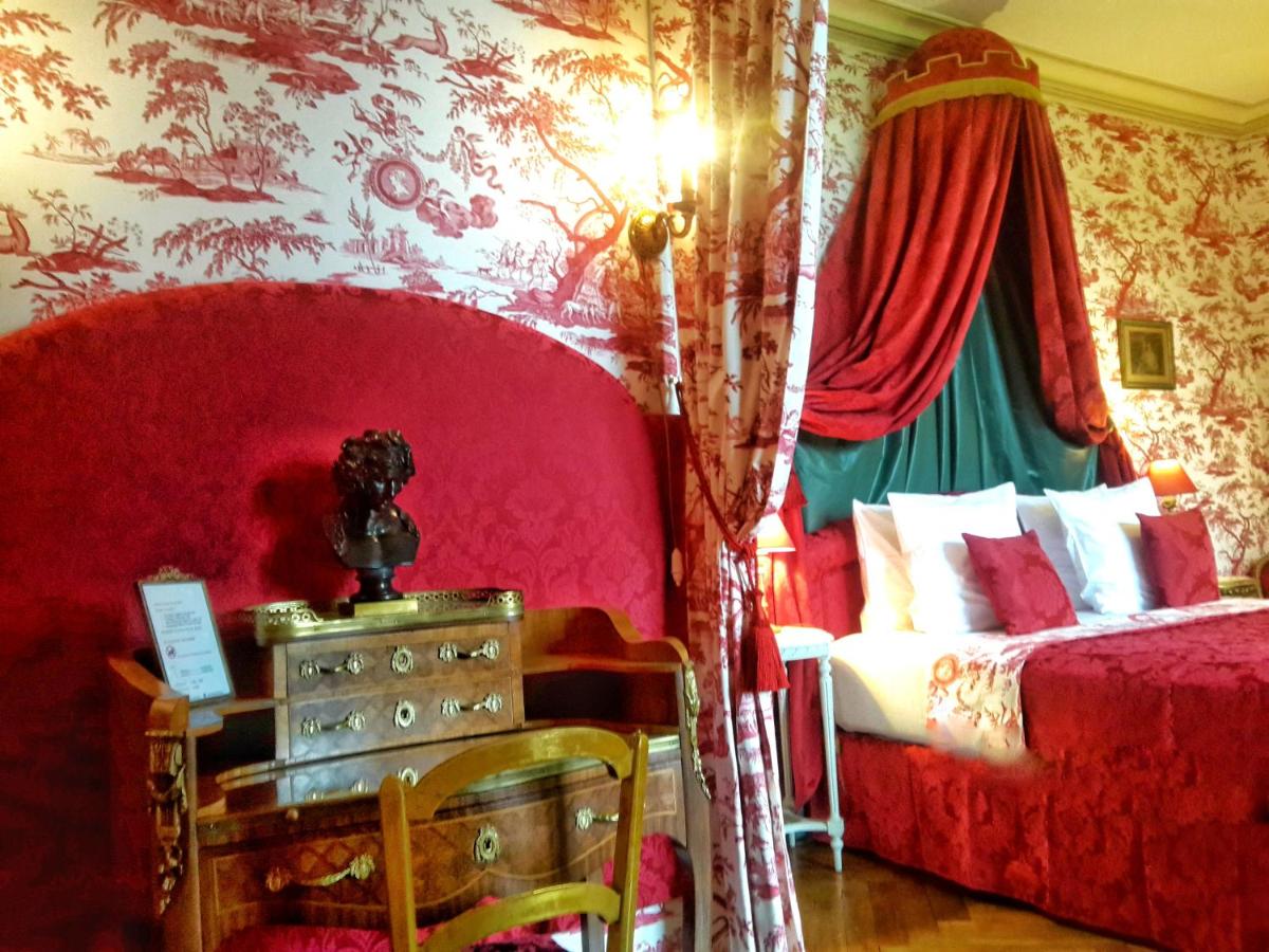 hotel chateau de chantore bacilly normandie kamer