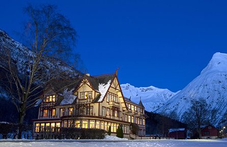 Hotel Union Ã˜ye noorwegen