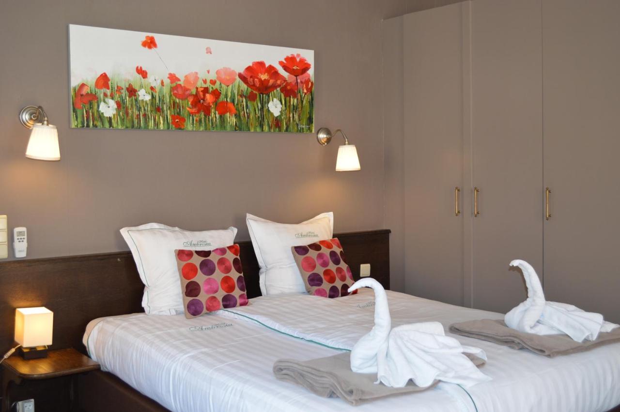 hotel ambrosia melaatse belgië bed met design